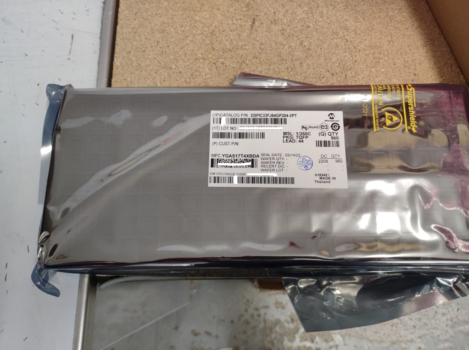 Купить dsPIC33FJ64GP204-I/PT