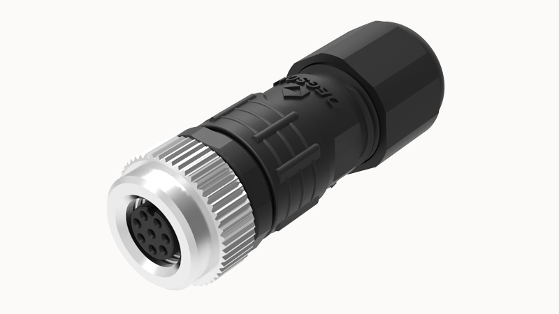 Цилиндрический разъем  PA-M8B-05P-FF-SL7001 Degson