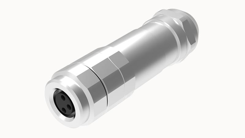 Цилиндрический разъем  PBSH-M8A-03P-FF-SL7001 Degson