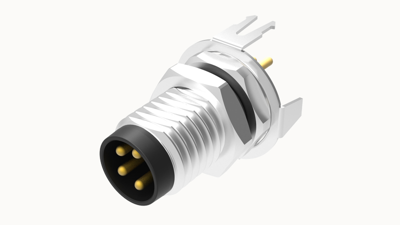 Цилиндрический разъем  SPSH-M8A-03P-MM-SF7003 Degson