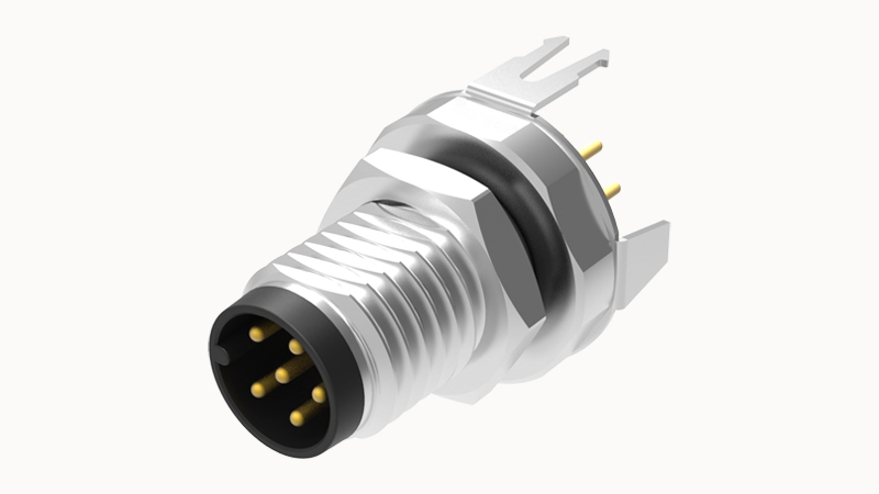 Цилиндрический разъем  SPSH-M8A-06P-MM-SF7003 Degson