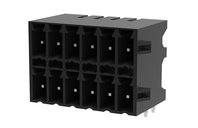 Разъем на печатную плату MC-DPAN3.81H28-D-BK-2600 SUPU (розетка)