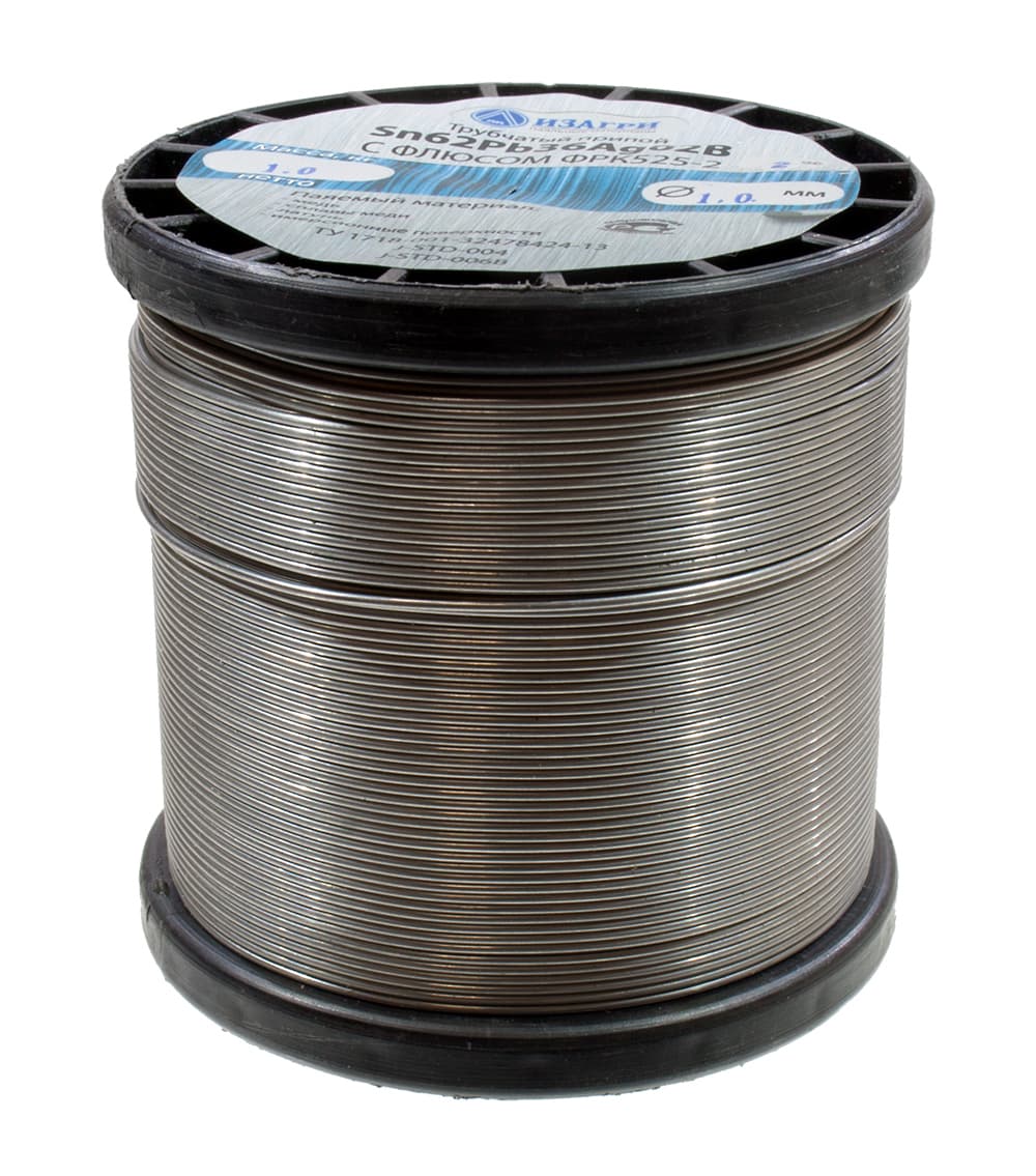 SN62PB36AG02B ТР 1мм 1кг флюс 525-Т2 SN62PB36AG02B ТР 1мм 1кг флюс 525-Т2
