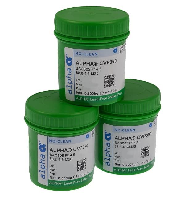 Паяльная паста ALPHA CVP390 Паяльная паста ALPHA CVP390