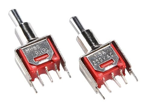KLS7-SMS-103-C2T (L-KLS7-SMS-103-C2T), 1.5A 250VAC ON-OFF-ON, KLS KLS7-SMS-103-C2T (L-KLS7-SMS-103-C2T), 1.5A 250VAC ON-OFF-ON, KLS