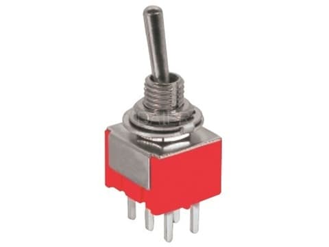 MTS-223-A2 (ON)-OFF-(ON), тумблер (ON)-OFF-(ON), JIETONG MTS-223-A2 (ON)-OFF-(ON), тумблер (ON)-OFF-(ON), JIETONG