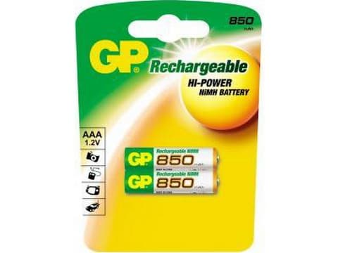 AAA 850 (1,2в 850мАч), NI-MH, аккумулятор GP 85AAAHC-BL2 