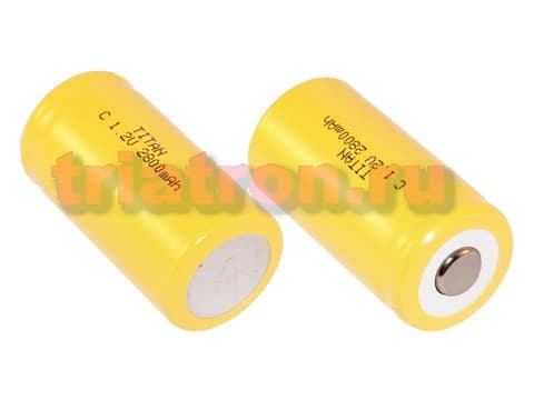 C2800 (1,2V,2800mAh) 49.0x25.8mm Ni-CD аккумулятор промышленный