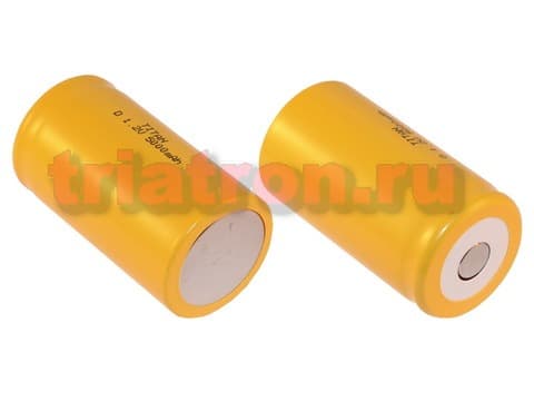 D5000 (1,2V,5000mAh) 59.0x32.5mm Ni-CD аккумулятор промышленный