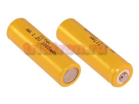 AA1000 (1,2V,1000mAh) 50.0x14.5mm Ni-CD аккумулятор бытовой