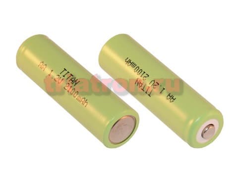 AA2100 (1,2V2100mAh) 50.0x14.5mm Ni-MH аккумулятор бытовой