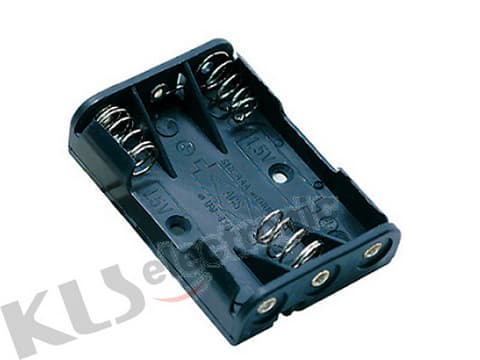KLS5-819-B, держатель для 3 батареи ААА провод 15см. KLS5-819-B, держатель для 3 батареи ААА провод 15см.