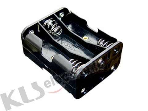 KLS5-814-B, держатель для 6 батарей АА провод 15см. (вертикаль) KLS5-814-B, держатель для 6 батарей АА провод 15см. (вертикаль)