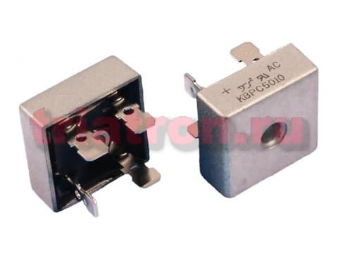 KBPC5010 (50A,1000В) MB-35 диодный мост YANGJIE KBPC5010 (50A,1000В) MB-35 диодный мост YANGJIE