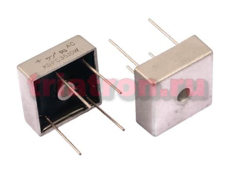 KBPC3510W (35A,1000В) MB-35W диодный мост YANGJIE KBPC3510W (35A,1000В) MB-35W диодный мост YANGJIE