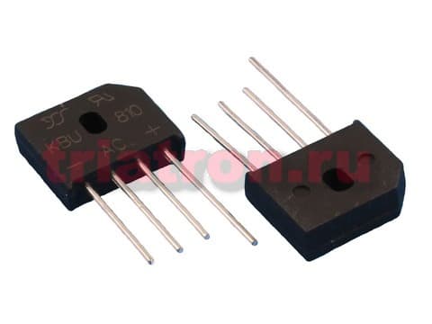 KBU 810 (8A,1000В) KBU диодный мост YANGJIE KBU 810 (8A,1000В) KBU диодный мост YANGJIE