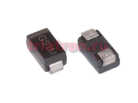 GS1M (1A,1000V) SMA диод SMD (лента) YANGJIE GS1M (1A,1000V) SMA диод SMD (лента) YANGJIE