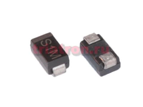 S1G (1A,400В) SMA диод SMD (лента) YANGJIE S1G (1A,400В) SMA диод SMD (лента) YANGJIE