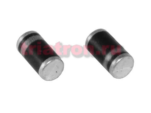 SM4007 (1A,1000В) DO-213AB диод SMD (лента) YANGJIE SM4007 (1A,1000В) DO-213AB диод SMD (лента) YANGJIE