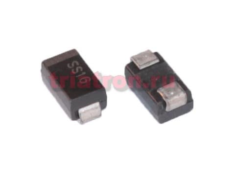 SS 16 (SK16) (1A,60В) SMA диод Шоттки SMD (лента) YANGJIE SS 16 (SK16) (1A,60В) SMA диод Шоттки SMD (лента) YANGJIE