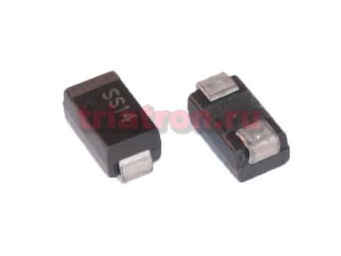 SS 14 (SK14) (1A,40В) SMA диод Шоттки SMD (лента) YANGJIE SS 14 (SK14) (1A,40В) SMA диод Шоттки SMD (лента) YANGJIE