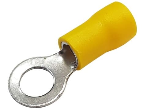 RV5.5-6, клемма тип O d6.5mm провод 4-6мм2 Yellow, BEISIT RV5.5-6, клемма тип O d6.5mm провод 4-6мм2 Yellow, BEISIT