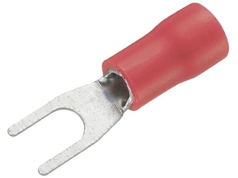 SV1.25-3, клемма тип 'U' 3.2мм. пров. 0,5-1,5мм, изолированная red, BEISIT SV1.25-3, клемма тип 'U' 3.2мм. пров. 0,5-1,5мм, изолированная red, BEISIT