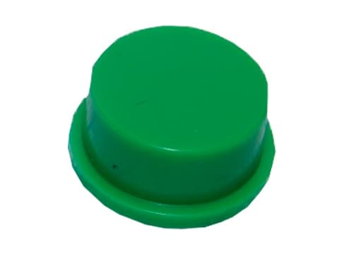 SC003-G, Колпачок для кнопки круглый, зелёный, ?15,8x7,4мм, KLS SC003-G, Колпачок для кнопки круглый, зелёный, ?15,8x7,4мм, KLS