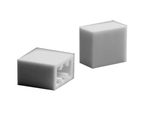 SC025-R, колпачок прямоугольный, красный, 12x7x11мм, KLS SC025-R, колпачок прямоугольный, красный, 12x7x11мм, KLS