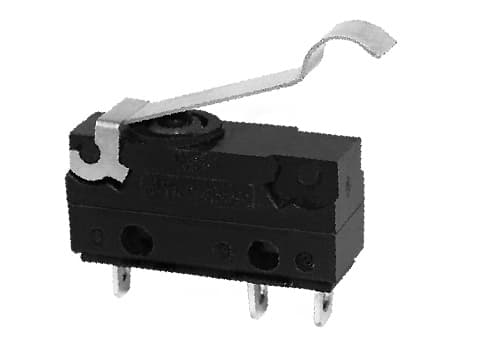 WS1-Z6-F150, Влагозащищенный микропереключатель IP67 5A 250VAC (лапка с изгибом), DONGNAN WS1-Z6-F150, Влагозащищенный микропереключатель IP67 5A 250VAC (лапка с изгибом), DONGNAN