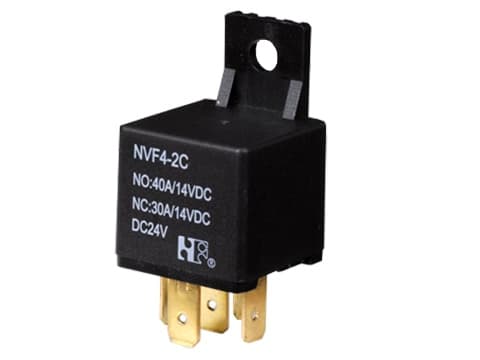 NVF4-2-C-Z-40/30-A1-DC24V-1.6, автомобильное реле с пластиковым фланцем, FORWARD NVF4-2-C-Z-40/30-A1-DC24V-1.6, автомобильное реле с пластиковым фланцем, FORWARD