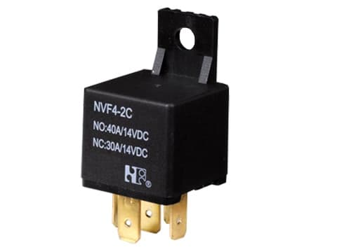 NVF4-2-C-Z-30-A1-DC12V-1.6, автомобильное реле с пластиковым фланцем, FORWARD NVF4-2-C-Z-30-A1-DC12V-1.6, автомобильное реле с пластиковым фланцем, FORWARD