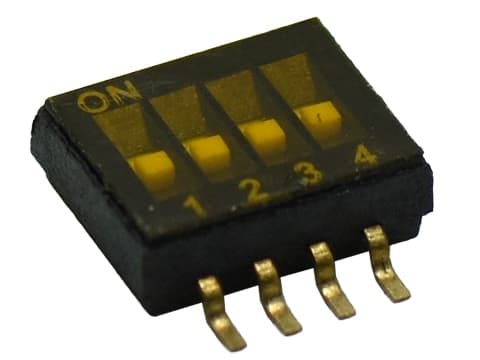 HDS-04-N TR (DSHP04TSGER) (KLS7-KPR-04-N-11), SMD-монтаж, 4 позиций, шаг 1,27 с пленкой в катушках, HDS-04-N TR (DSHP04TSGER) (KLS7-KPR-04-N-11), SMD-монтаж, 4 позиций, шаг 1,27 с пленкой в катушках,