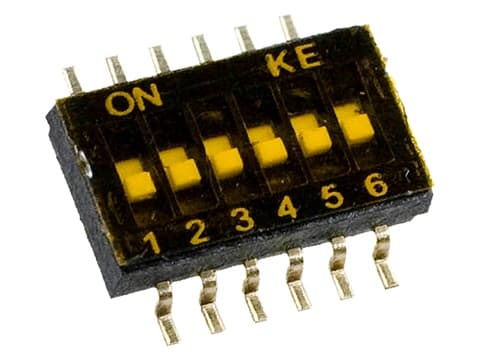 HDS-06-N (DSHP06TSGER), SMD-монтаж, 6 позиций, шаг 1,27 с пленкой в линейках, BIWIN HDS-06-N (DSHP06TSGER), SMD-монтаж, 6 позиций, шаг 1,27 с пленкой в линейках, BIWIN