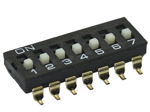 SWD4- 7 (DT-07L), для SMD-монтажа, с выступающим движком, KLS SWD4- 7 (DT-07L), для SMD-монтажа, с выступающим движком, KLS