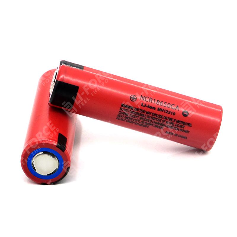 Аккумулятор Li-Ion 3.6V, Sanyo NCR18650GA, 3450 мАч литий-ионный