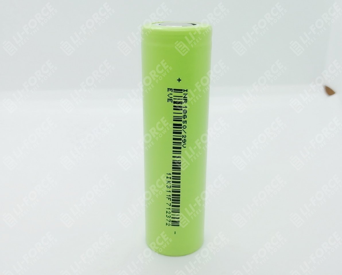 Аккумулятор Li-Ion 3.6V, EVE 18650 29V, 2850 мАч литий-ионный