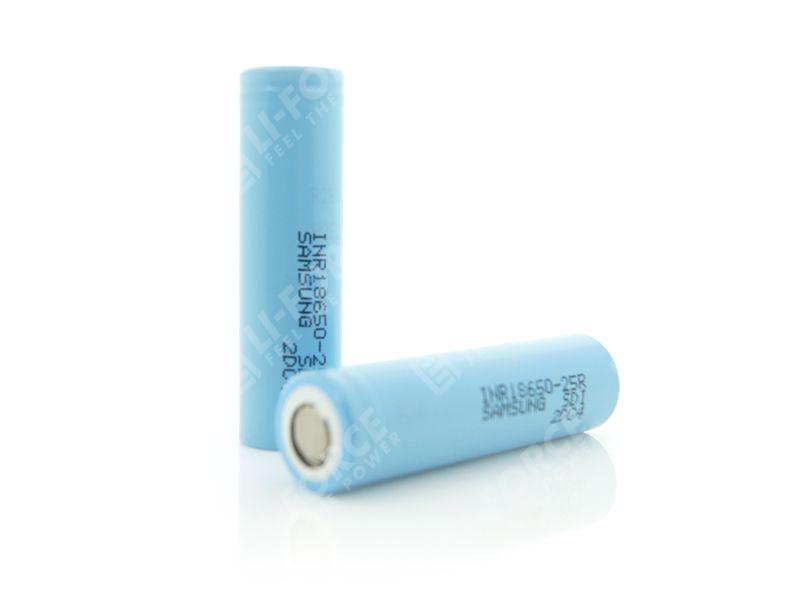 Аккумулятор Li-Ion 3.6V, Samsung INR18650-25R, 2500 мАч литий-ионный