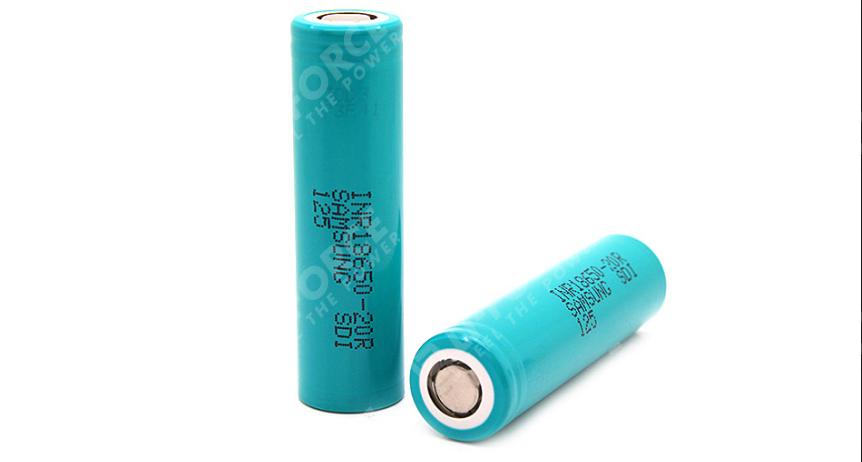 Аккумулятор Li-Ion 3.6V, Samsung INR18650-20R, 2000 мАч литий-ионный