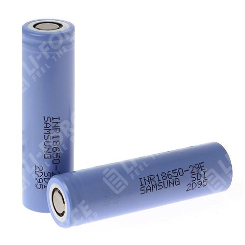 Аккумулятор Li-Ion 3.65V, Samsung INR18650-29E, 2900 мАч литий-ионный