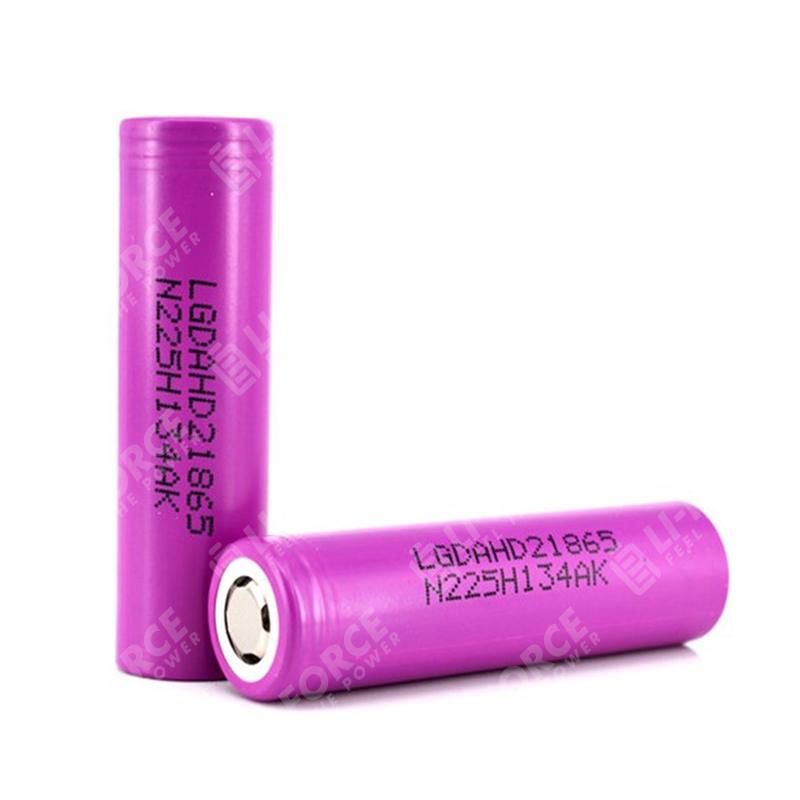 Аккумулятор Li-Ion 3.65V, LG 18650HD2, 2000 мАч литий-ионный