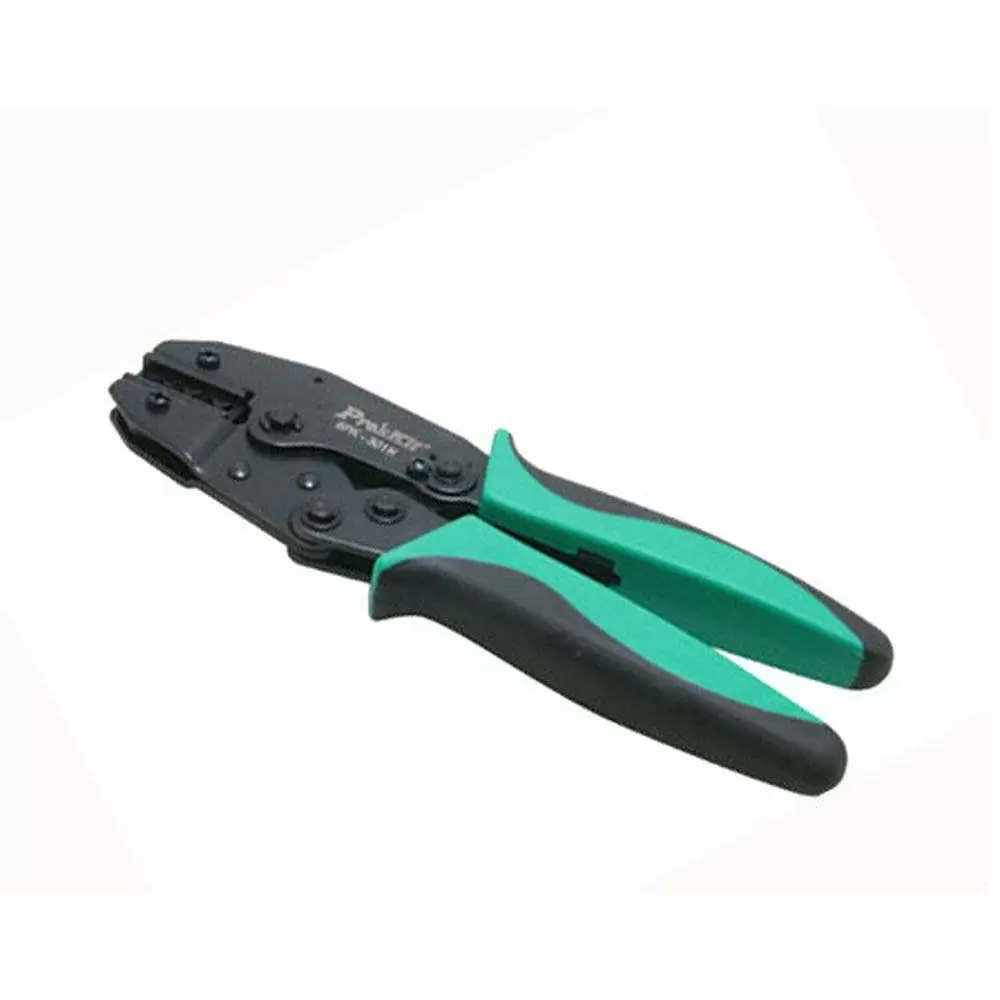 Кримпер ProsKit 6PK-301N для обжима кольцевых и вилочных Кримпер ProsKit 6PK-301N для обжима кольцевых и вилочных