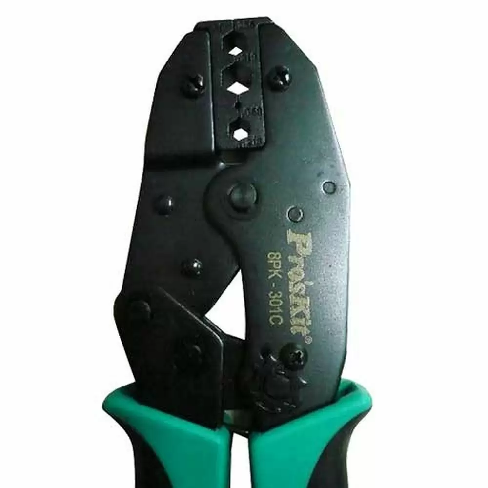 Кримпер ProsKit 8PK-301C для коаксиального кабеля Кримпер ProsKit 8PK-301C для коаксиального кабеля
