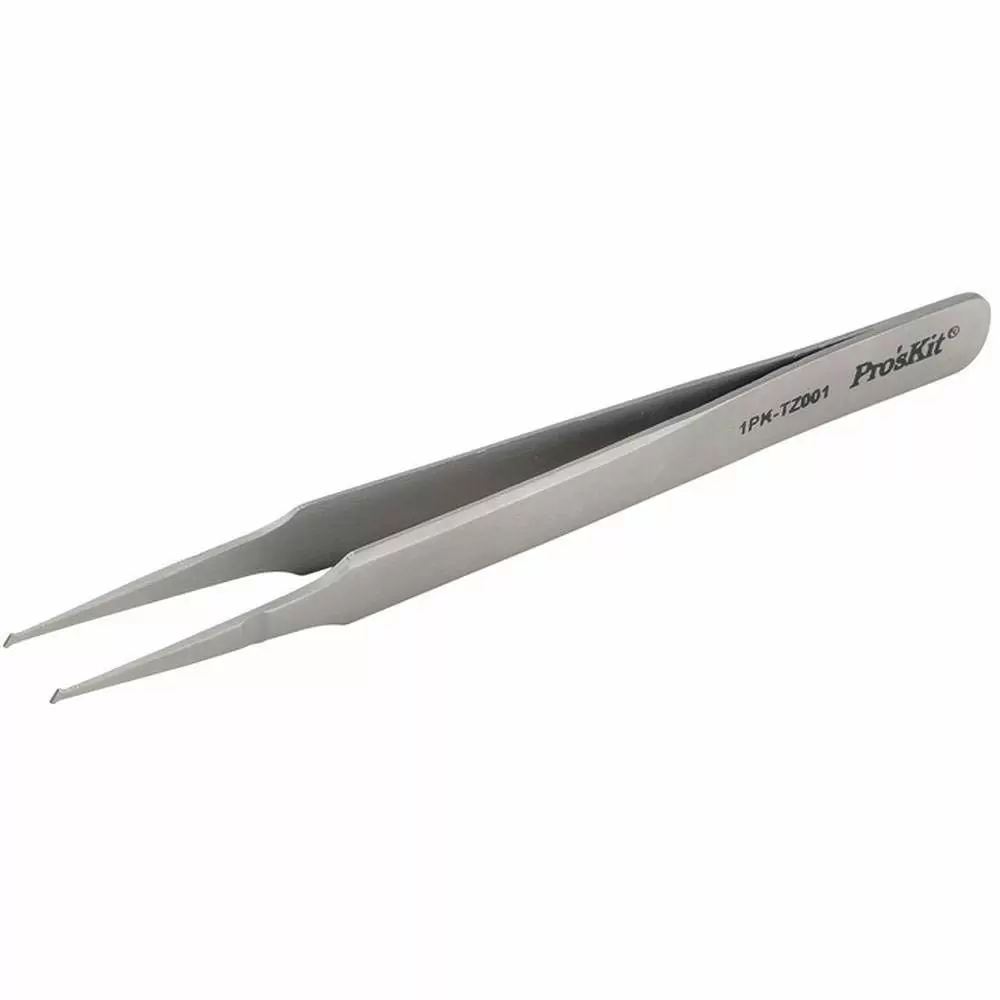 Пинцет прямой для SMD компонентов антимагнитный Proskit 1PK-TZ001 Пинцет прямой для SMD компонентов антимагнитный Proskit 1PK-TZ001