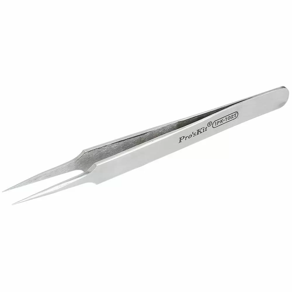 Пинцет узкий антимагнитный Proskit 1PK-102T Пинцет узкий антимагнитный Proskit 1PK-102T