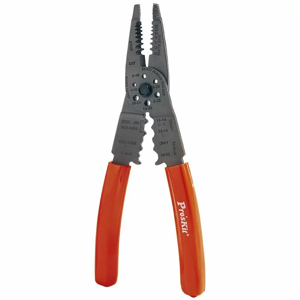 Многоцелевые клещи для обжима и зачистки ProsKit 8PK-CT009 Многоцелевые клещи для обжима и зачистки ProsKit 8PK-CT009
