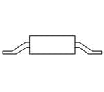 Терморезистор с отрицательным температурным коэфициентом DKA502N10 Amphenol Advanced Sensors