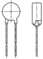 Терморезистор  B59118C1080A070 EPCOS / TDK Терморезистор  B59118C1080A070 EPCOS / TDK