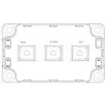 Дискретный модуль MSCSM120AM027CT6AG Microchip Technology