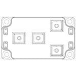 Дискретный модуль MSCDC200H70AG Microchip / Microsemi